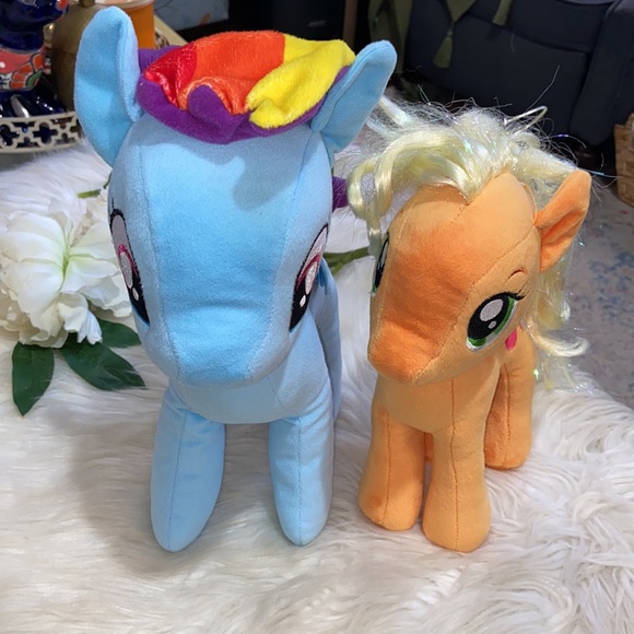 My Little Pony Plushie Toy Bundle Sparkle and Rainbow Dash - Picture 6 of 17